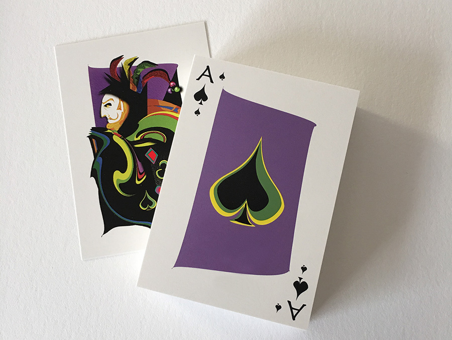 Duolog Ace of Spades and special Joker